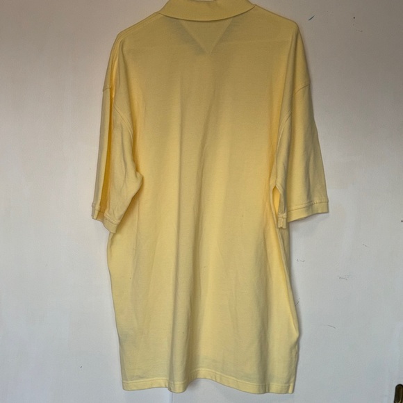 Tommy Hilfiger Soft Yellow Polo Shirt - Picture 9 of 9